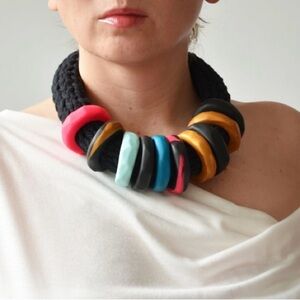 Multicolor Statement Necklace